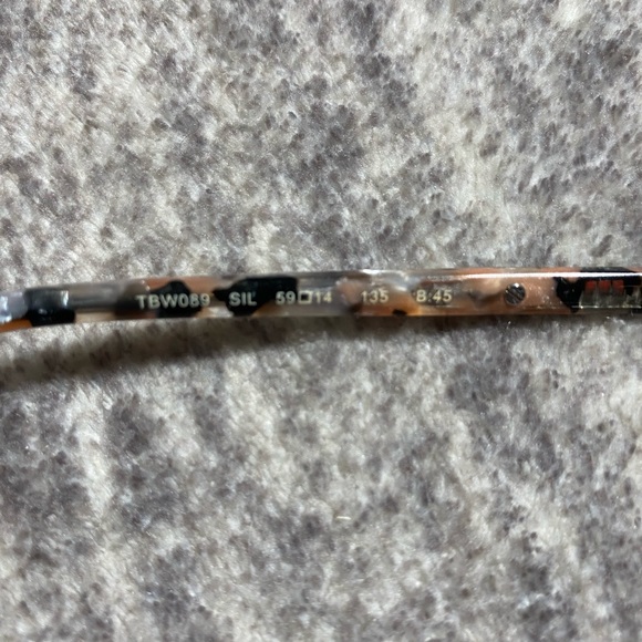 Ted Baker Silver and Lavender Cat Eye Sunglasses - Picture 5 of 11